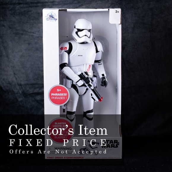 Disney 12" First Order Stormtrooper Talking Figure - Picture 1 of 13